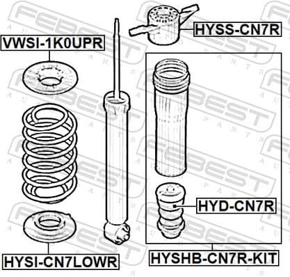 Spring Seat HYSI-CN7LOWR - image 2