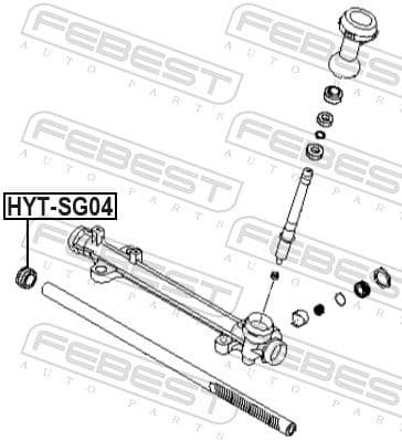 Bush, steering shaft HYT-SG04 - image 2