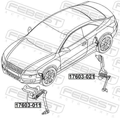 Sensor, headlight levelling 17603-011 - image 2