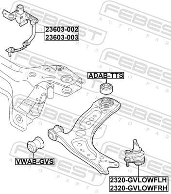 Sensor, headlight levelling 23603-003 - image 2