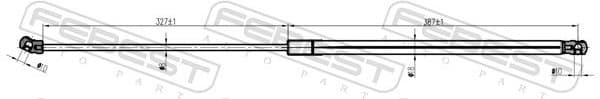 Gas Spring, bonnet 23117-008 - image 2