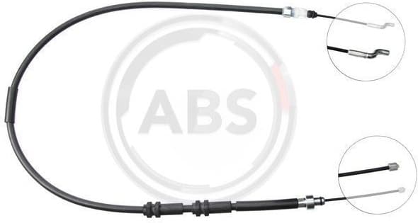 Cable Pull, parking brake K13566