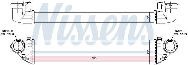 Charge Air Cooler ** FIRST FIT ** 96714