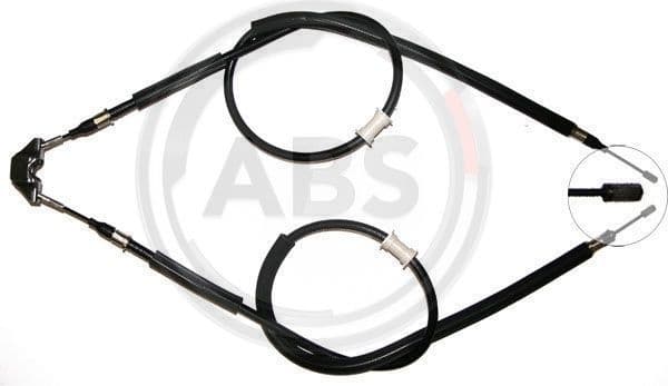 Cable Pull, parking brake K16992