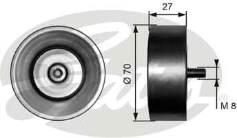 Tensioner belt T36294