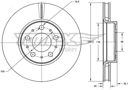 Brake Disc TX71-43