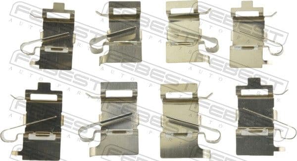 Accessory Kit, disc brake pad 0103-GSV70F