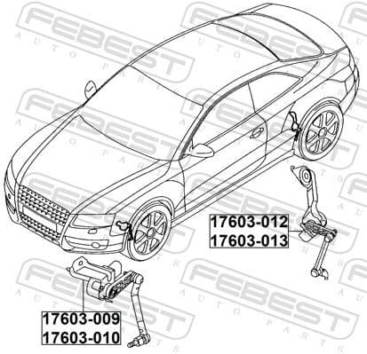 Sensor, headlight levelling 17603-010 - image 2