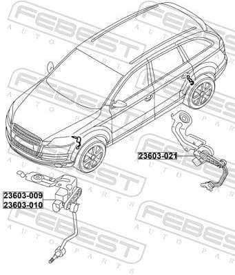 Sensor, headlight levelling 23603-021 - image 2