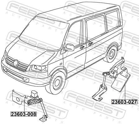 Sensor, headlight levelling 23603-008 - image 2