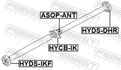 Joint, propshaft HYDS-IKF - image 2