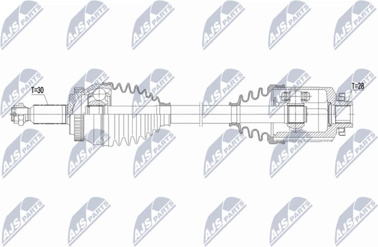 Drive Shaft NPW-KA-412