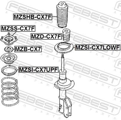 Spring Seat MZSI-CX7UPF - image 2