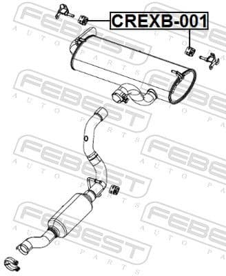Rubber Buffer, muffler CREXB-001 - image 2