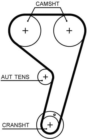 Timing Belt Kit PowerGrip™ K03T354HOB - image 2