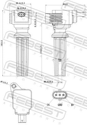 Ignition Coil 21640-005 - image 2