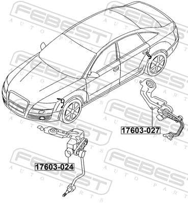 Sensor, headlight levelling 17603-024 - image 2
