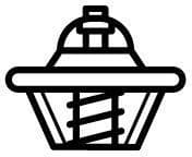 Thermostat, coolant 725473