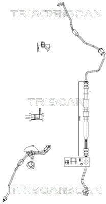 Hydraulic Hose, steering 8516 18001