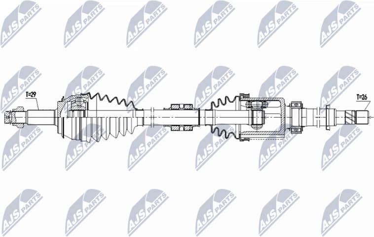 Drive Shaft NPW-NS-172