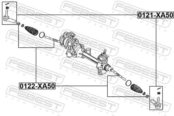 Inner Tie Rod 0122-XA50 - image 2