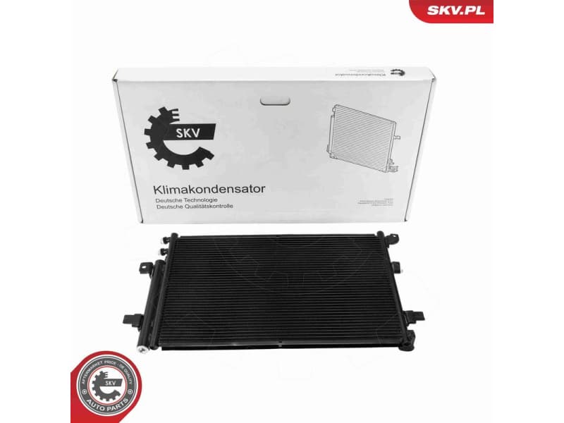 Condenser, air conditioning 86SKV358