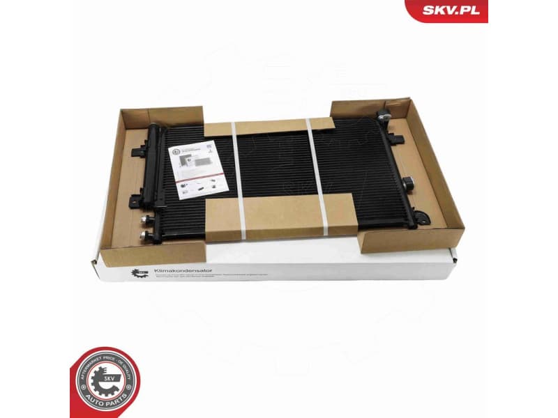 Condenser, air conditioning 86SKV358 - image 7