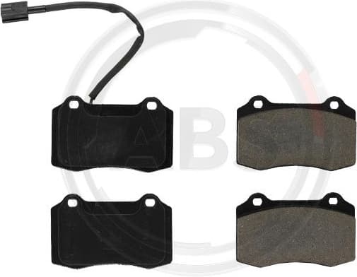 Brake Pad Set, disc brake 35376