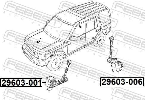 Sensor, headlight levelling 29603-001 - image 2
