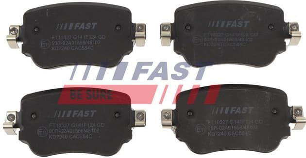 Brake Pad Set, disc brake FT10327