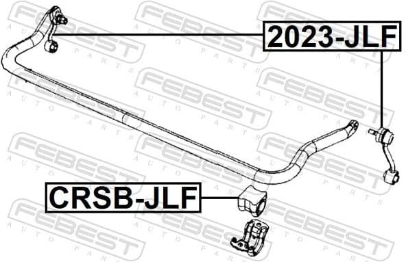 Mounting, stabiliser bar CRSB-JLF - image 2