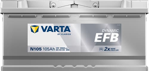 Starter Battery DYNAMIC EFB 605500095K262 - image 3