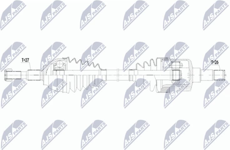 Drive Shaft NPW-FR-185
