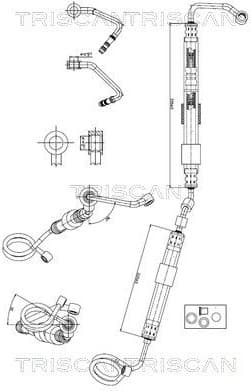 Hydraulic Hose, steering 8516 29065