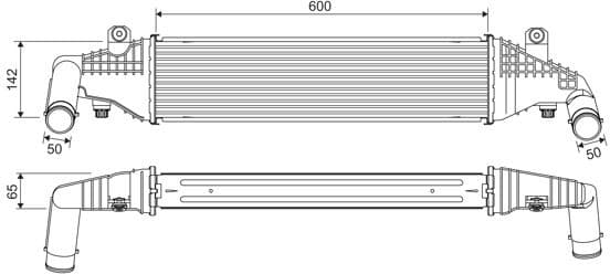 Charge Air Cooler 818542