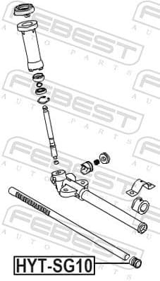 Bush, steering shaft HYT-SG10 - image 2