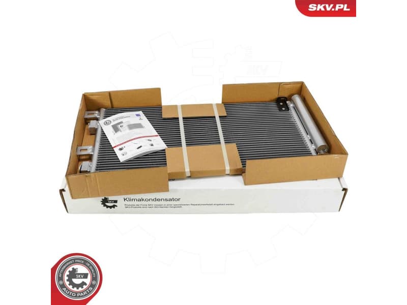 Condenser, air conditioning 86SKV233 - image 5