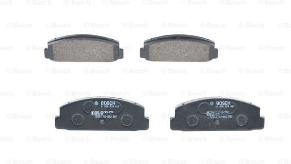 Brake Pad Set, disc brake 0986424817