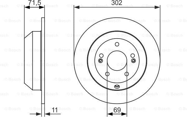 Brake Disc 0986479081 - image 2