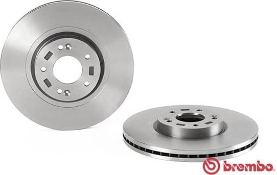 Brake Disc PRIME LINE 09.B614.10 - image 2