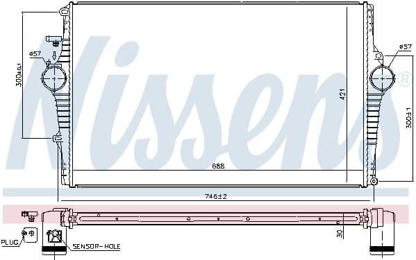 Charge Air Cooler ** FIRST FIT ** 969001