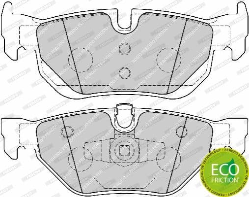 Brake pads rear, Top Quality FDB1807 - image 5