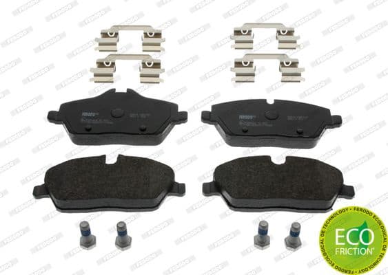 Brake pads front, Top Quality FDB1747 - image 2