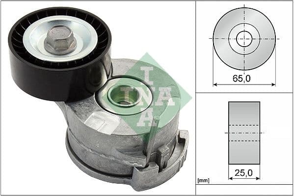 Belt Tensioner, V-ribbed belt 534036910