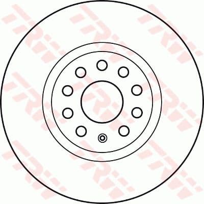 Brake disc, 1pcs FRONT, Top Quality DF4464S - image 2