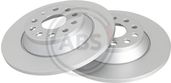 Brake discs kit rear, (2pcs), Top Quality 18319