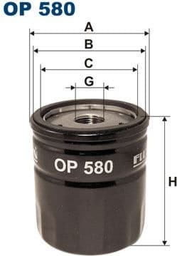 Oil Filter OP580