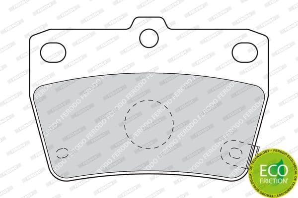 Brake pads rear, Top Quality FDB1531 - image 2