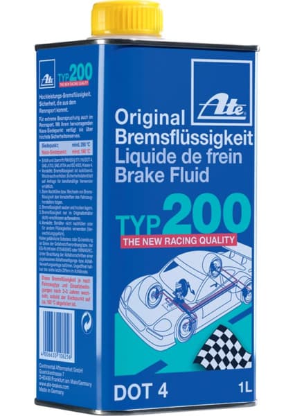 Stabdžių skystis ATE DOT4 TYP200 - 03.9901-6202.2 (ATE) - Autoera - image 3