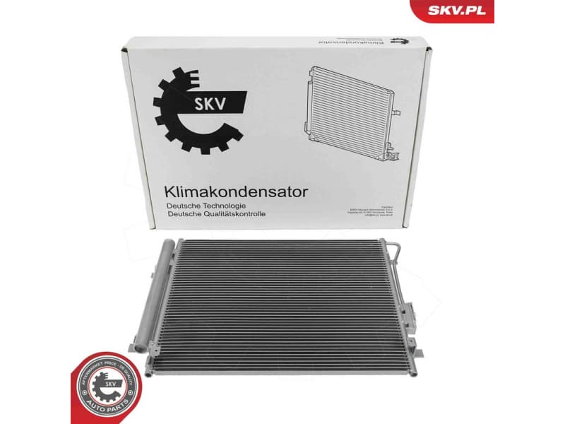 Condenser, air conditioning 86SKV422